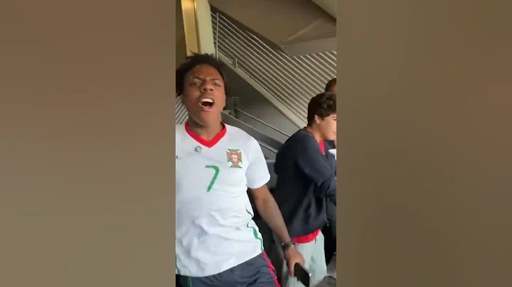 IShowSpeed reacts to Portugal scoring vs Turkey  #ishowspeed  #euro2024