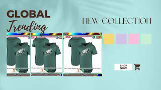 Match Highlights Philadelphia Eagles Majestic Threads Primary Logo Tri Blend Midnight Green Short Sleeve Hoodie T Shi
