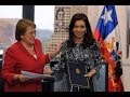 12 de MAY. Conferencia de prensa de Cristina Fernández de Kirchner y Michelle Bachelet.