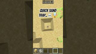 Details HOW TO MAKE a quick sand trap.🤯☠️ #shorts Update