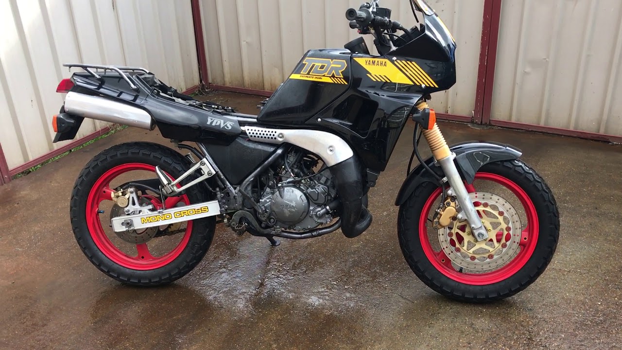 Very rare Yamaha TDR250 1988 Walk Around