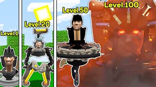 ASTRO SKİBİDİ TUVALET SEVİYELERİ 😱 - Minecraft