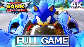 TEAM SONIC RACING Full Gameplay Walkthrough / No Commentary【FULL GAME】4K 60FPS Ultra HD