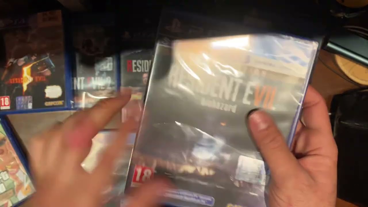 Unboxing Resident Evill biohazard +Gta The Trilogy
