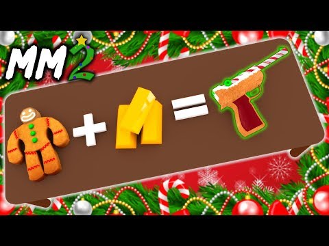 CRAFTING The GINGER LUGER GODLY! (MM2 CHRISTMAS UPDATE)