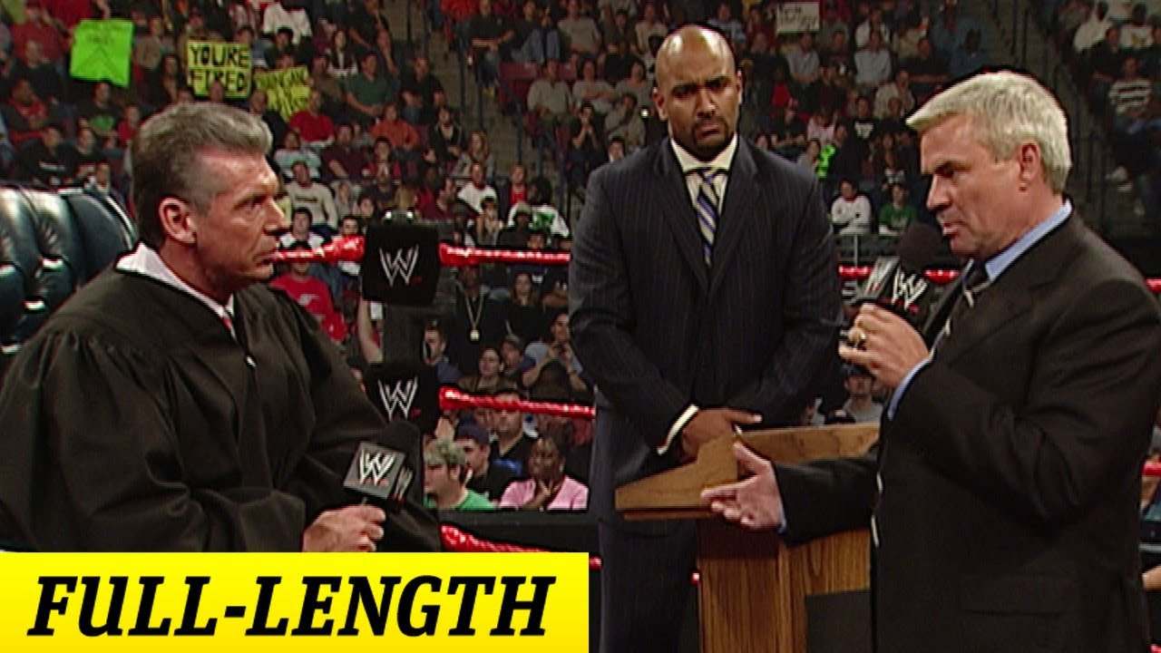 FULL LENGTH MOMENT   Raw   The Trial of Eric Bischoff