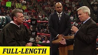 FULLLENGTH MOMENT  Raw  The Trial of Eric Bischoff