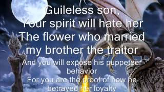 Modreds Lullaby Lyrics