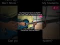 Satisfaction of teaching Guitar🎸 #guitar #gmajor4 #barrechords #students #teacher #guitartutor #yt