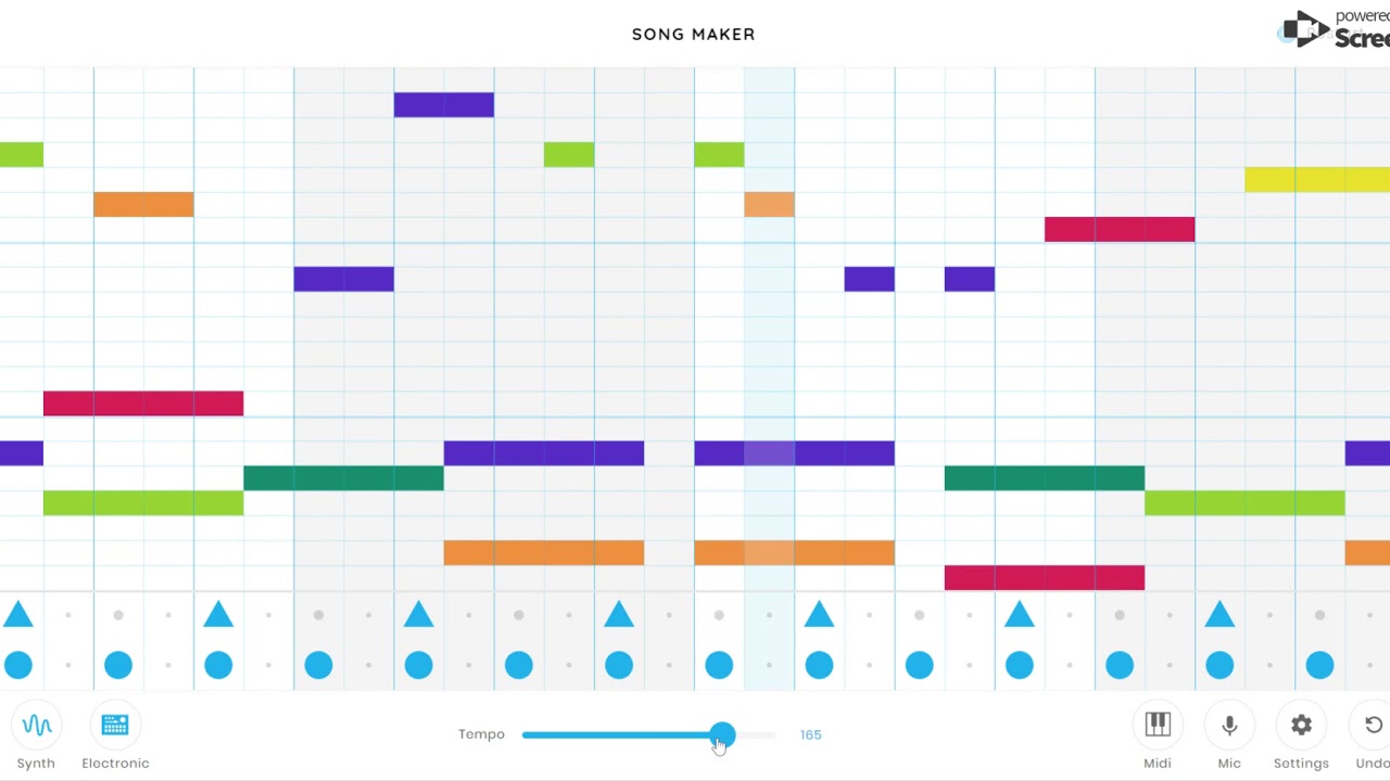 EDM Melody with Chrome Music Lab Song Maker YouTube
