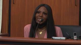 SC v. Nathaniel Rowland Trial Day 2  Direct Exam of Maria Howard  Defendant's ExGirlfriend