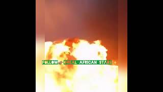 Gas explosion in Nigeria captured on video