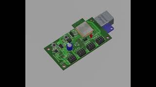 Animatronics Pwm Servo Controller With W5500 - Smd Based