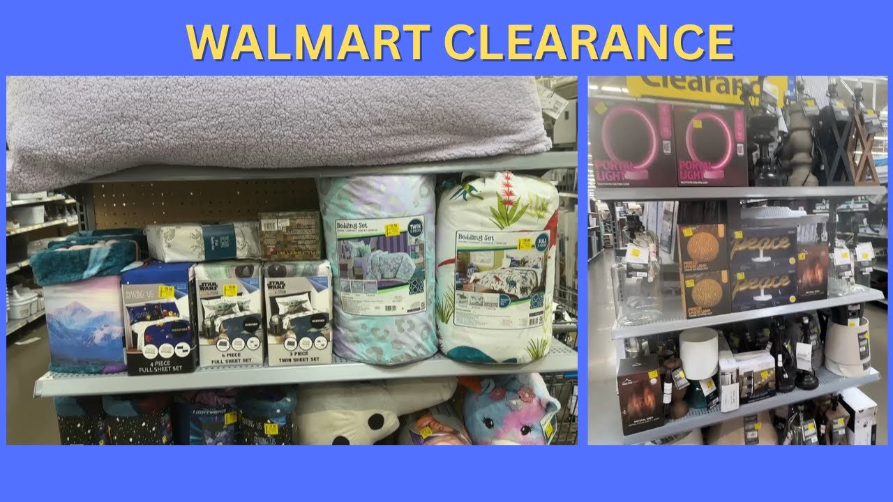 WALMART CLEARANCE DEALS SHOP WITH ME walmartclearance YouTube