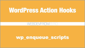 WordPress Tutorial - action hooks -  wp_enqueue_scripts - español