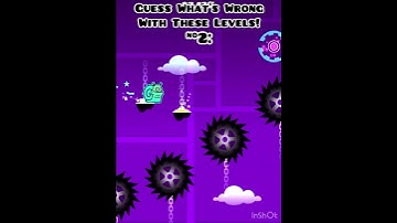 Guess What’s Wrong With These Levels! #geometrydash #shorts #roadto5k