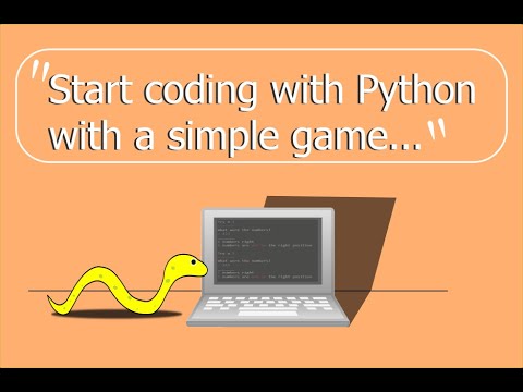 Start coding with Pyton: a simple game