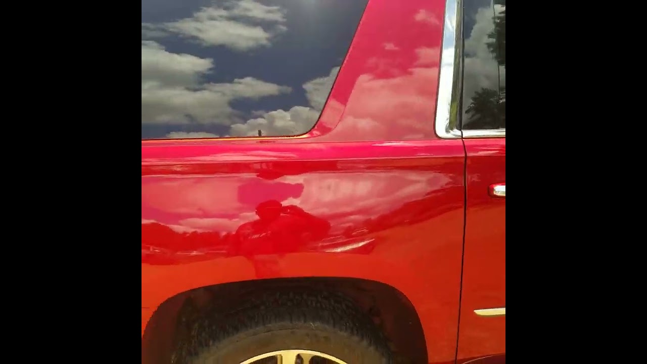 Candy🍬 Apple🍎Red Cadillac Escalade(P&S Paint and Body, LLC) Full Video