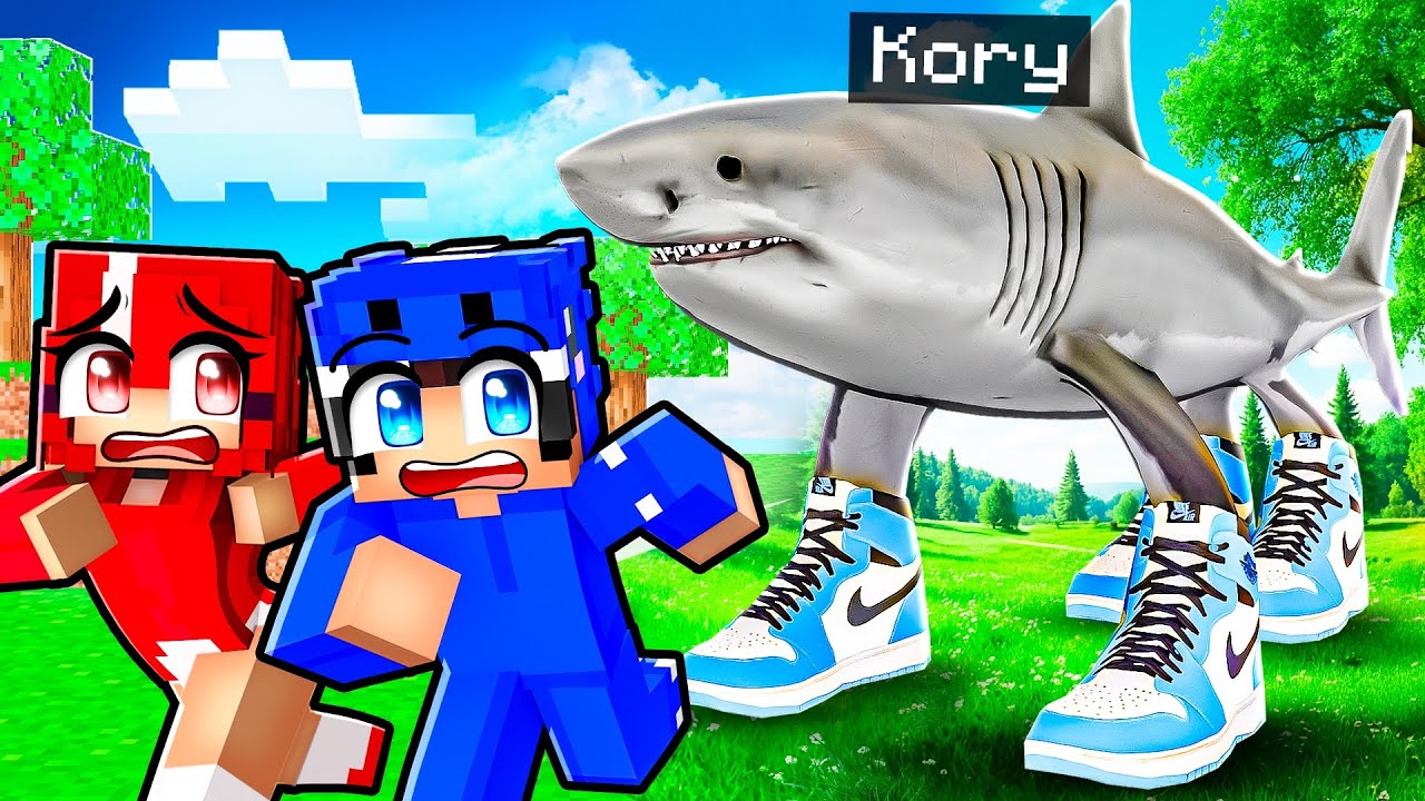 Использую TRALALERO TRALALA, чтобы троллить моих друзей в Minecraft!