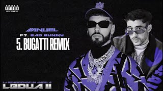 Athlete Statistics Anuel AA, Bad Bunny - Bugatti Remix (Visualizer) | LBDUA2