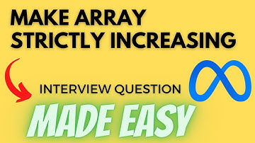 Make Array Strictly Increasing - Leetcode 1187 - Python