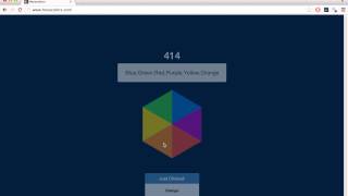 Hexacolors - Color Game - Test your reaction time! screenshot 2