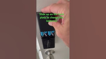 How to change the batteries on a Eufy Security Smart Lock. C210