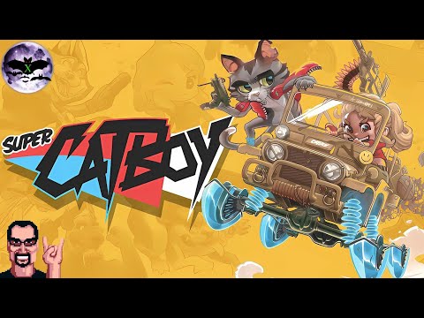 Super Catboy прохождение | Игра ( PC, Steam ) 2023 Стрим rus