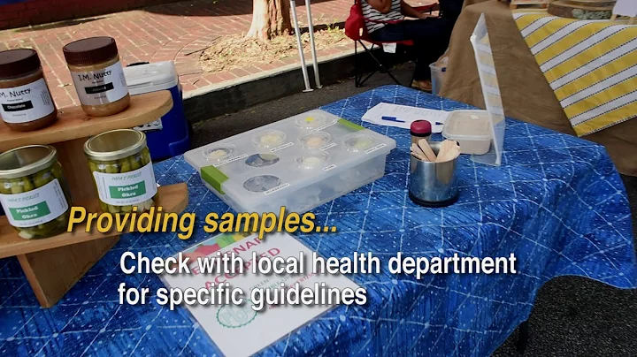 Food Safety in Farmers Markets: Best practices for handling foods in markets