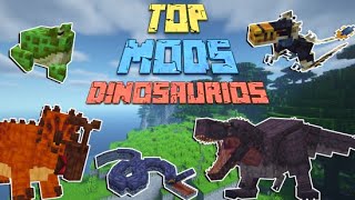 👍TOP 10 MODS de 🦕DINOSAURIOS🦖 para MINECRAFT 1.20.1 en 2024🌋