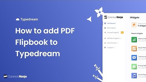 How to add a PDF Flipbook to Typedream
