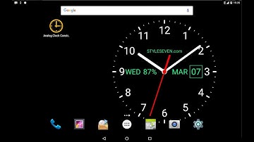 Analog Clock Live Wallpaper-7