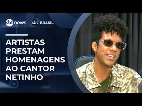Artists pay tribute to Netinho and look back at the singer's career | #SBTBrasil