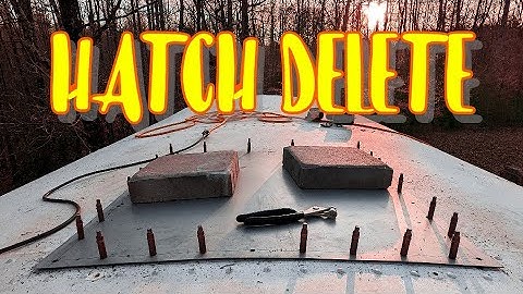 How To Remove And Delete The Emergency Hatch On A Skoolie - Step By Step