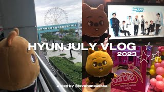 skzoo log ep. 4 : hyunjuly 🍀 | hanquokka’s diary