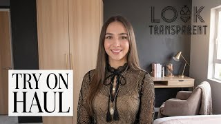 USA Sheer Lingerie Try-On Haul 2026 Transparent Bikini Fashion Trends
