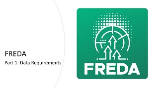 FREDA Tutorial: Data Requirements