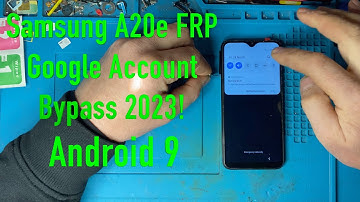 Samsung A20e A202F FRP Google Account Bypass Without PC