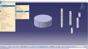 How to do draft with point & line in catia | wireframe | point & lines