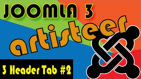 Joomla 3 Tutorials: Artisteer - The Header tab Part 2