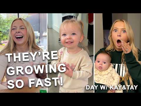 Day in the life with 2 babies! thumbnail