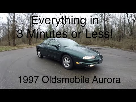 1997 Oldsmobile Aurora - 3 मिनट या उससे कम में सब कुछ!!!