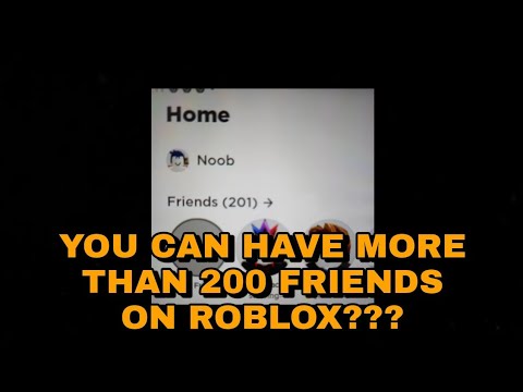 YOU CAN HAVE MORE THAN 200 FRIENDS IN ROBLOX YouTube Hqdefault 