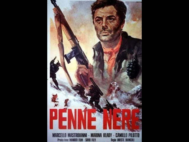 Penne nere (Black Feathers) -1952 - Marcello Mastroianni & Marina Vlady 