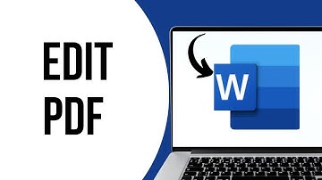 How to edit PDF in MS Word ?