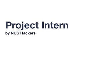 Project Intern 2022