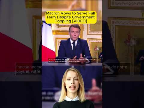 France’s Macron Vows