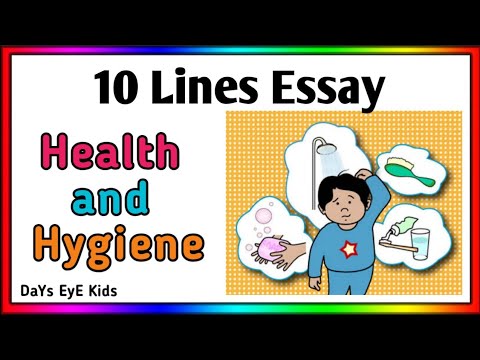 health and hygiene essay for class 5