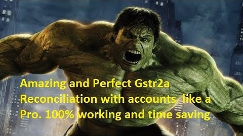 Ultimate GSTR-2A Reco Tutorial in Excel: Step-by-Step Guide for Perfect Accuracy #viralvideo