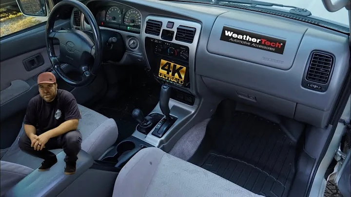 WeatherTech Floor Liner Install and Review 3rd Gen 4Runner.  Slippery or Grippy?